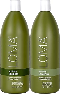 loma *护理滋养洗发水和护发素